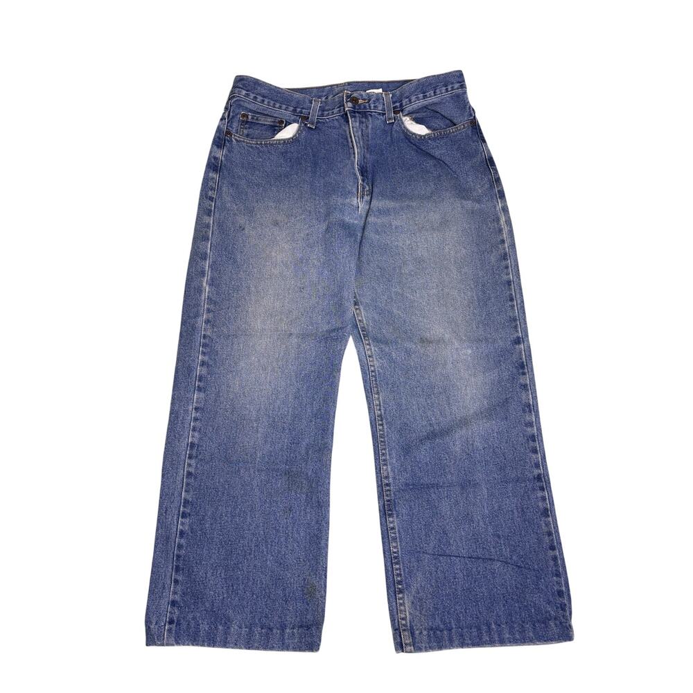 Y2K Baggy Wide Leg Blue Jeans